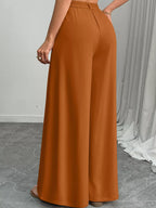 High-waisted Wide-leg Pants (3)