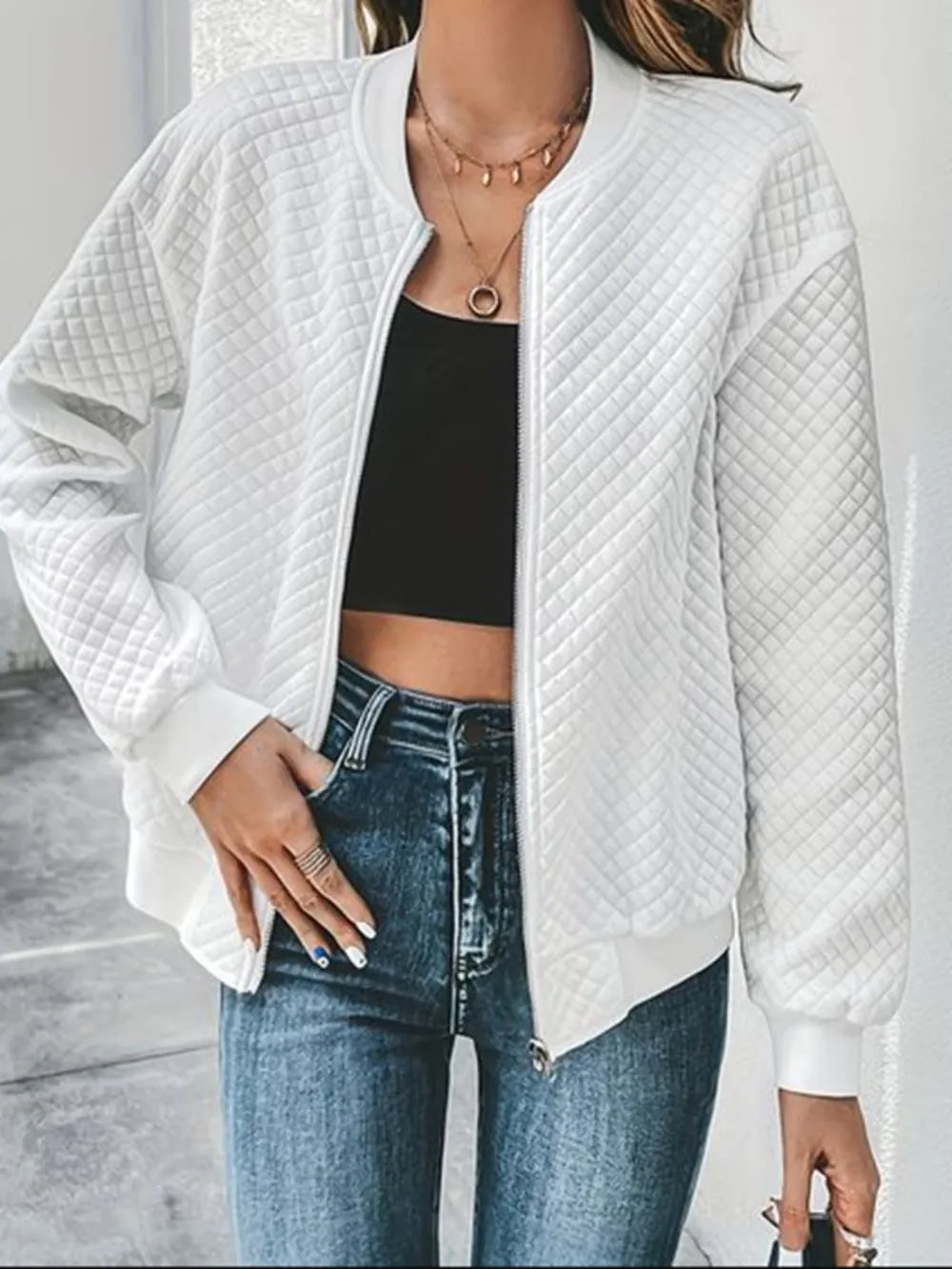 Zip Up Long Sleeve Jacket (21)