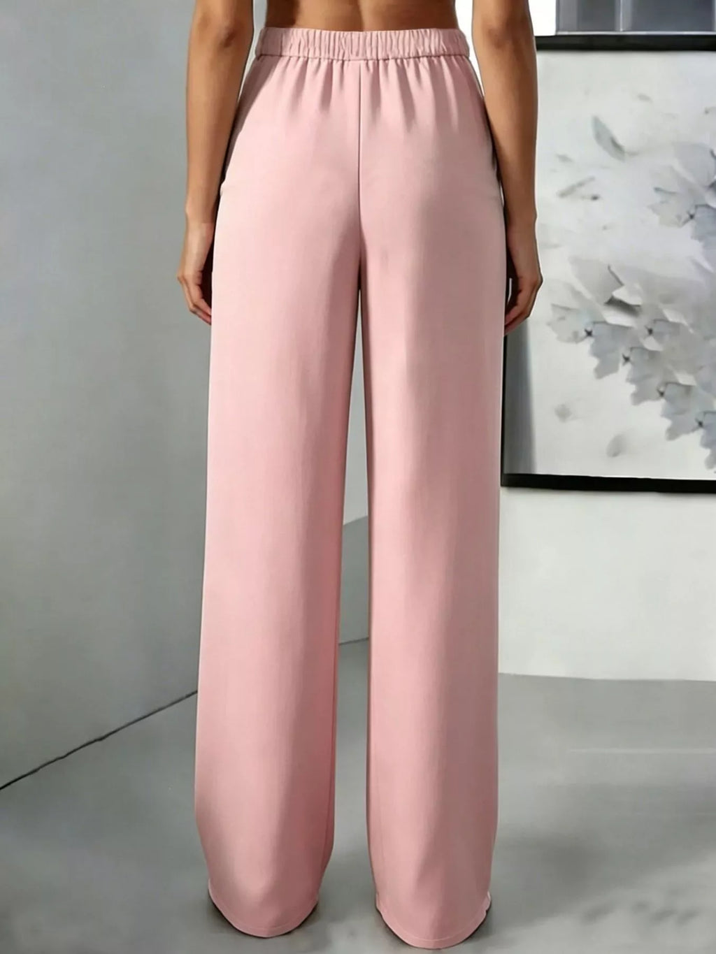 High-waisted Pleated Wide-leg Pants (20)
