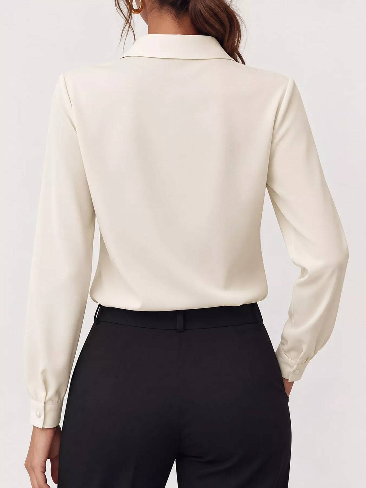 Long Sleeve Satin Blouse (56)