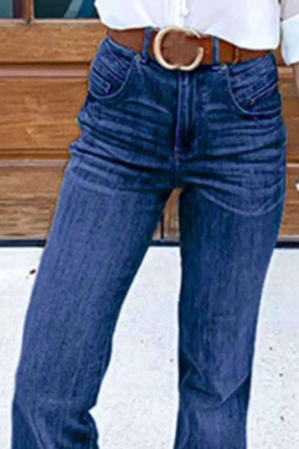 Full Size Flare Jeans Pockets Plus (3)
