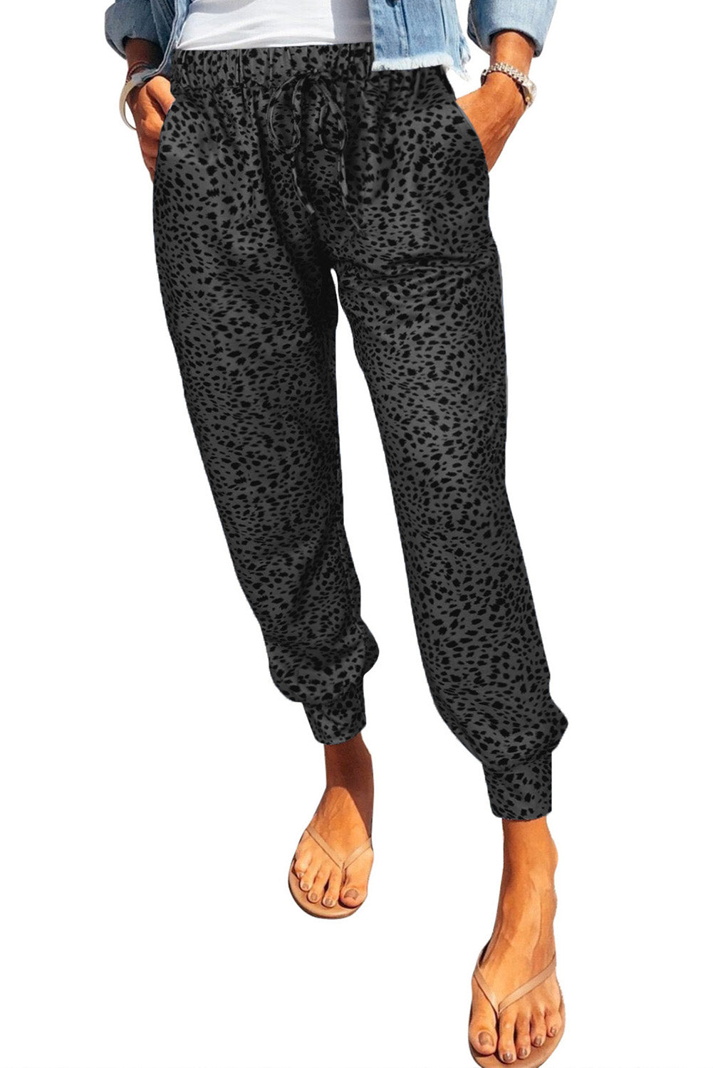 Leopard Print Joggers Pockets (11)