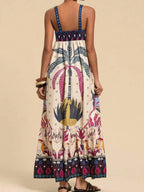 Tropical Print Maxi Cami Dress (8)