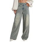 Loose Slightly Flared Street-style Trousers variant CJNZ274437601AZ|CJNZ274437602BY|CJNZ274437603CX|CJNZ274437604DW|CJNZ274437605EV
