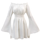 Solid Color Casual Retro Simple Dress variant CJFY258896701AZ|CJFY258896702BY|CJFY258896703CX|CJFY258896704DW|CJFY258896705EV
