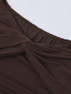 Off-shoulder Ruched Maxi Dress (13)