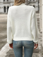 Mock Neck Long Sleeve Sweater (8)