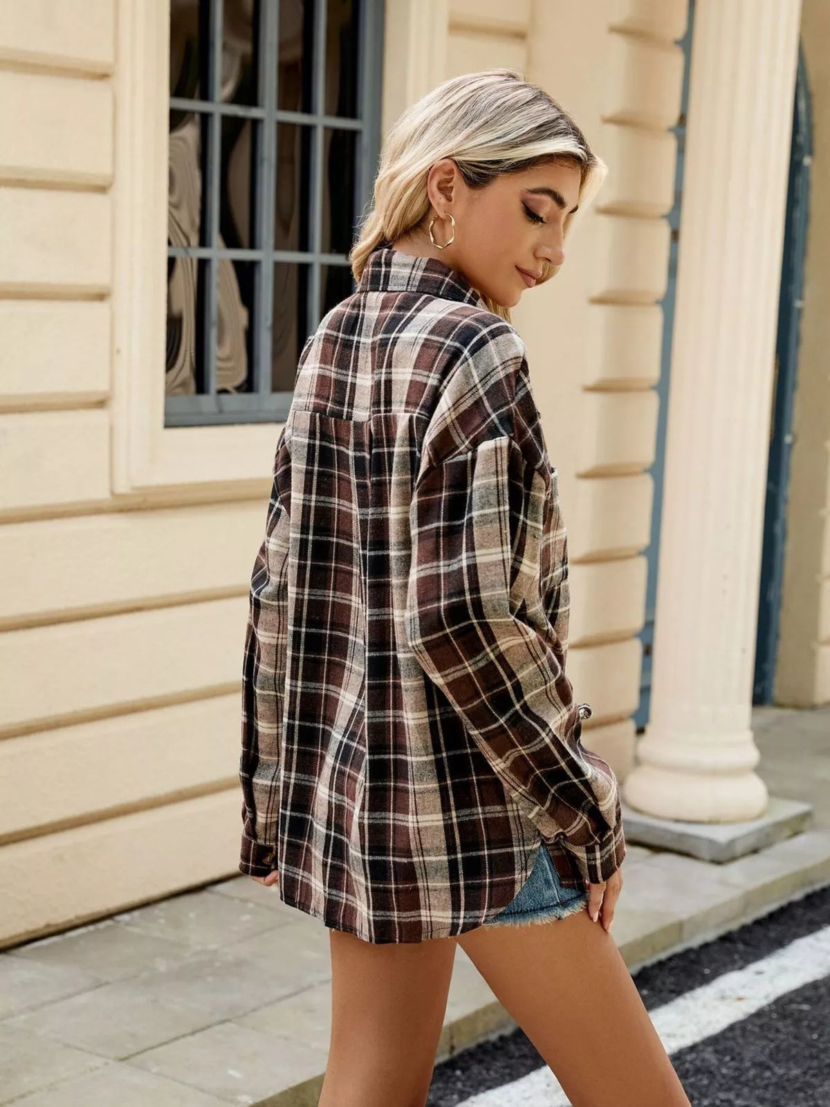 Plaid Button Up Shirt (10)