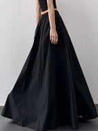 High Waist Slit Maxi Skirt (9)