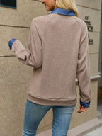 Button Detail Raglan Sleeve Top (14)