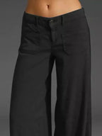 Full Size Wide Leg Pants Pockets Plus (9)