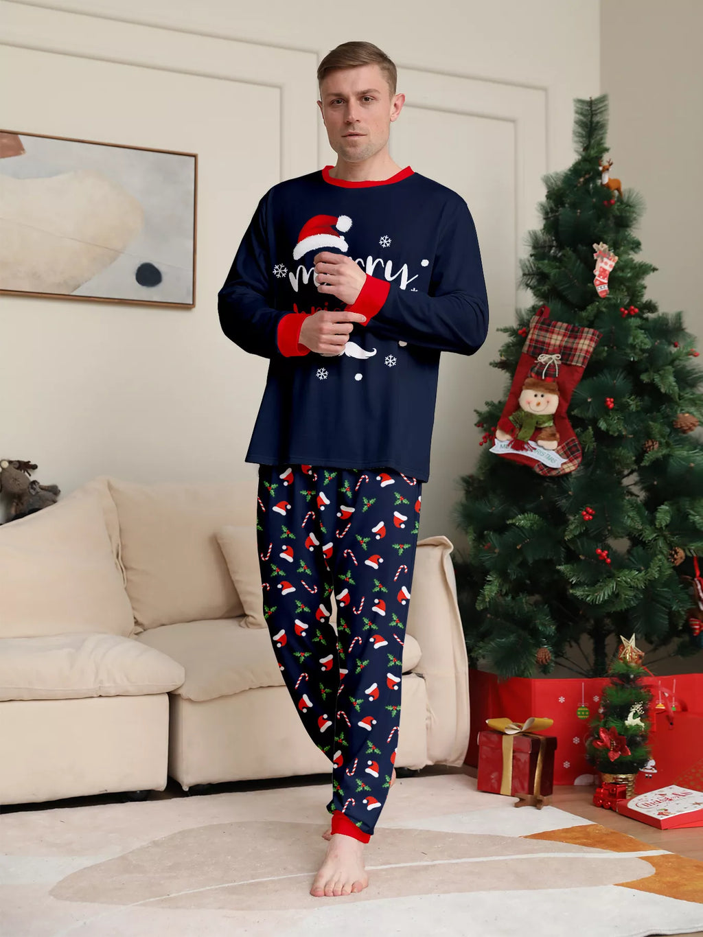 Full Size Family Matching Christmas Pajama Set Plus (8)
