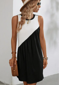 Colorful Square Neck Round Neck Dress variant CJLY233365601AZ|CJLY233365602BY|CJLY233365603CX|CJLY233365604DW|CJLY233365605EV|CJLY233365606FU