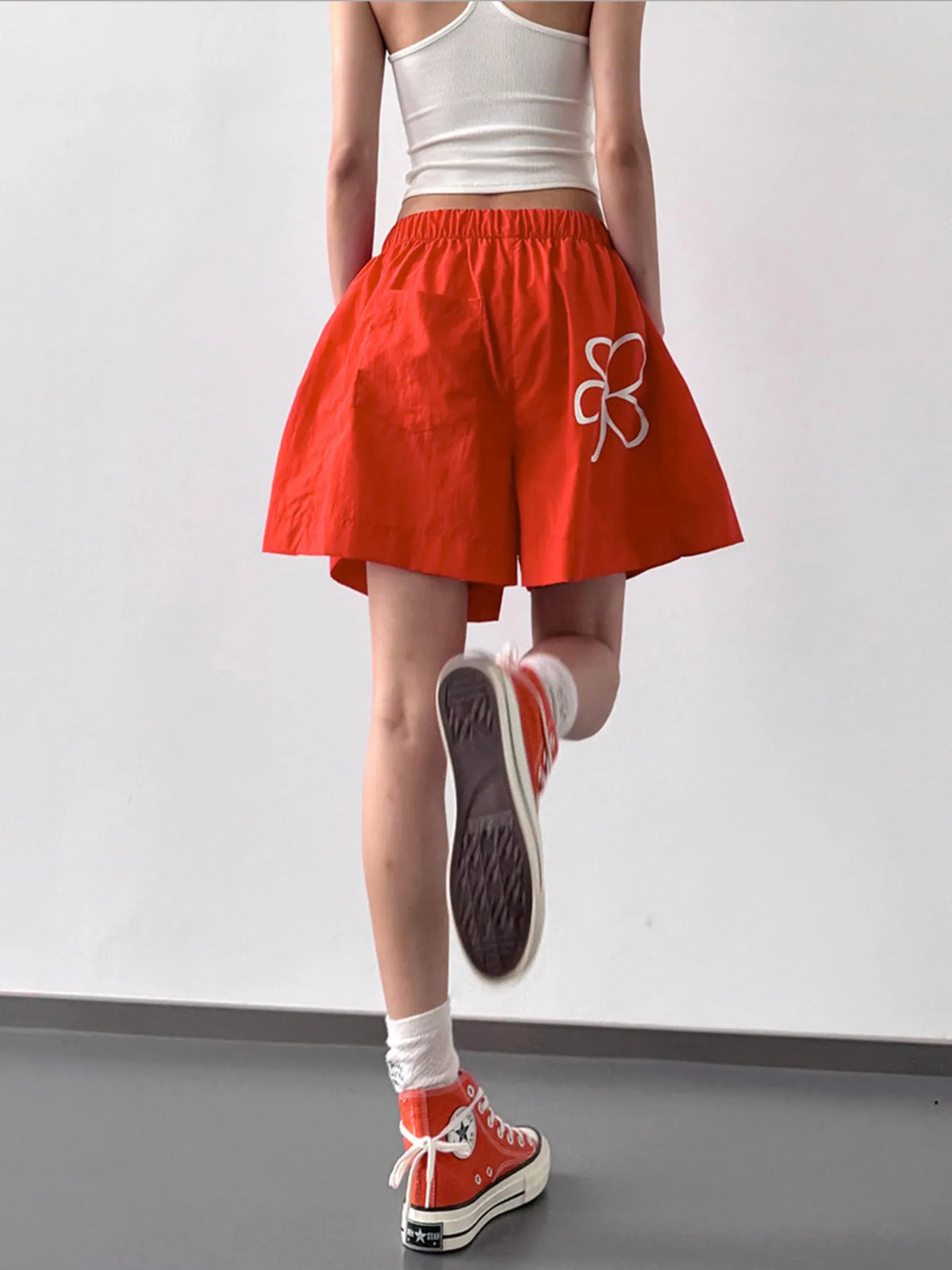 Elastic Waist Shorts (17)