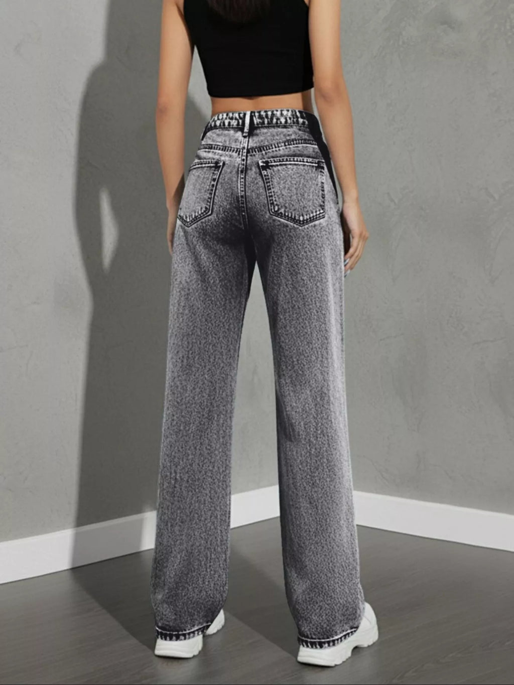 High Waist Wide Leg Jeans (15)