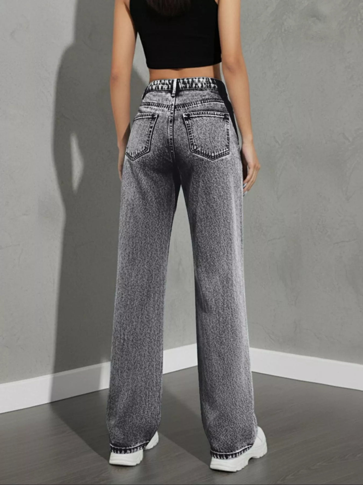 High Waist Wide Leg Jeans (15)