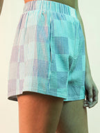 Striped High-waist Shorts (4)