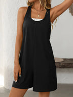 Pocketed Racerback Wide Strap Romper (15)