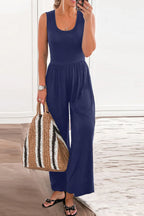Full Size Scoop Neck Wide Strap Jumpsuit (9)