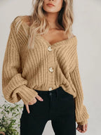 Button Up Long Sleeve Cardigan (2)