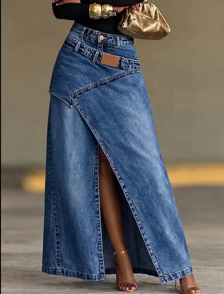 Independent Site Denim Skirt variant CJWS317616808HS|CJWS317616809IR|CJWS317616810JQ|CJWS317616811KP|CJWS317616812LO|CJWS317616813MN|CJWS317616814NM
