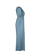 Printed Square Neck Puff Sleeve Jumpsuit (6)