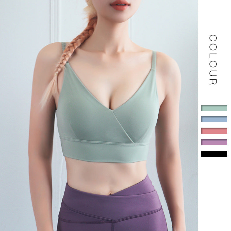 Breathable Sports Bra variant CJNSNYWX01150-Green-S|CJNSNYWX01150-Green-L|CJNSNYWX01150-Green-M|CJNSNYWX01150-Green-XL