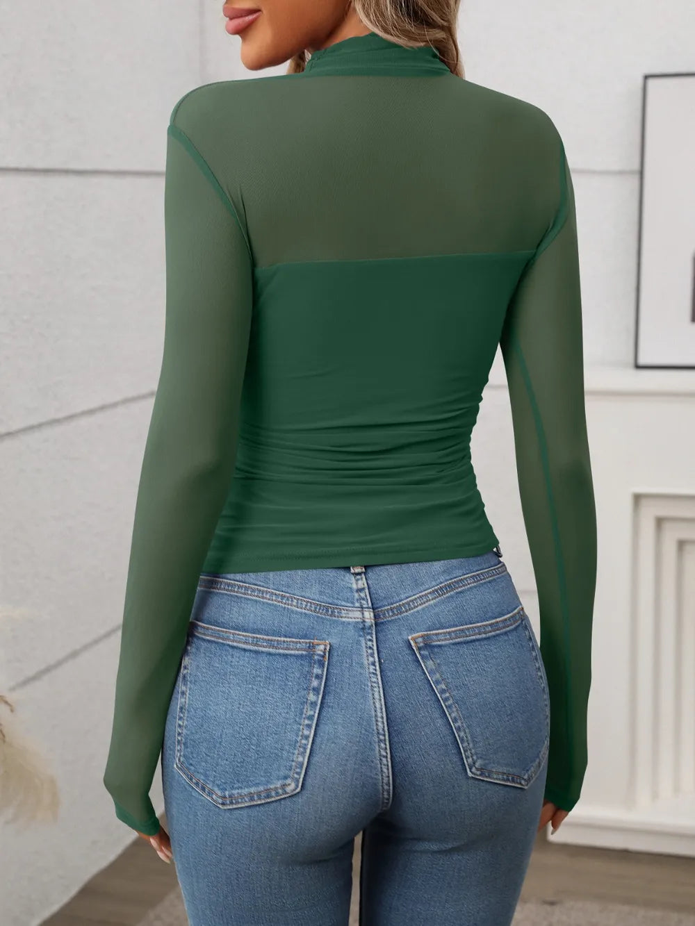 Mock Neck Long Sleeve Top (26)