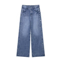 High Waist Baggy Straight Trousers Jeans variant CJNZ254895701AZ|CJNZ254895702BY|CJNZ254895703CX