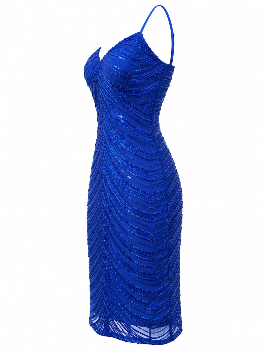 Sleeveless Sequin Embellished Bodycon Mini Cami Dress (8)