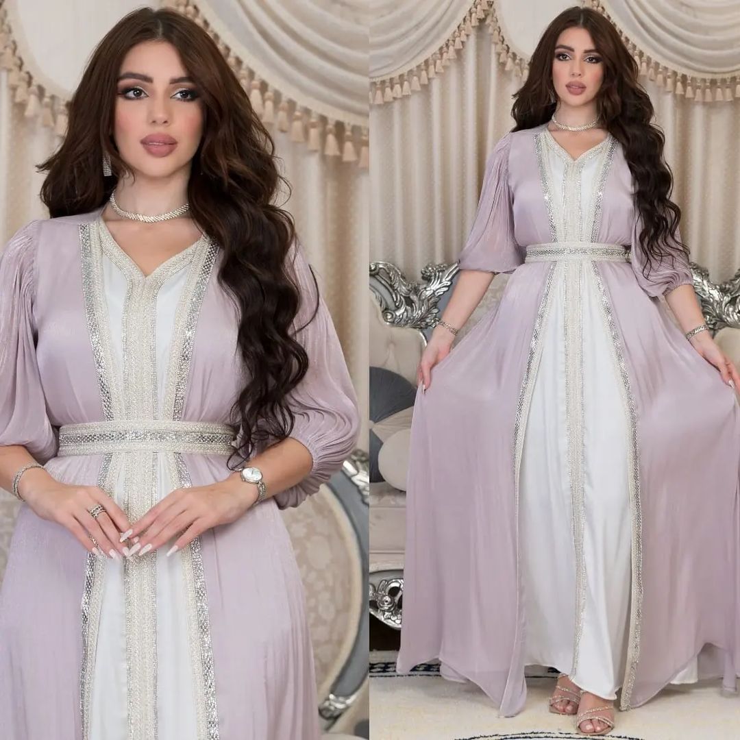 Bright Silk Satin Dress photo 3