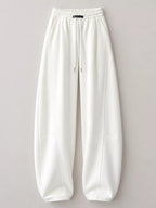 Full Size Drawstring Loose Fit Wide-leg Sweatpants Plus (32)