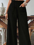 Frill Wide Leg Pants (9)