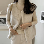 Lamb Wool Vest Jacket photo 3