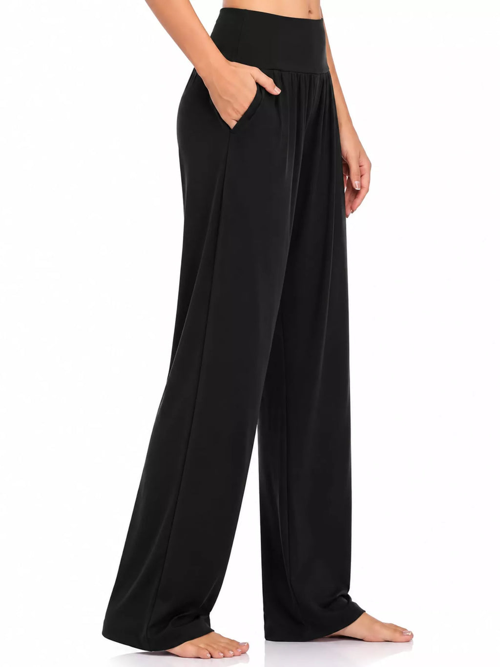 High-waisted Wide-leg Pants (10)