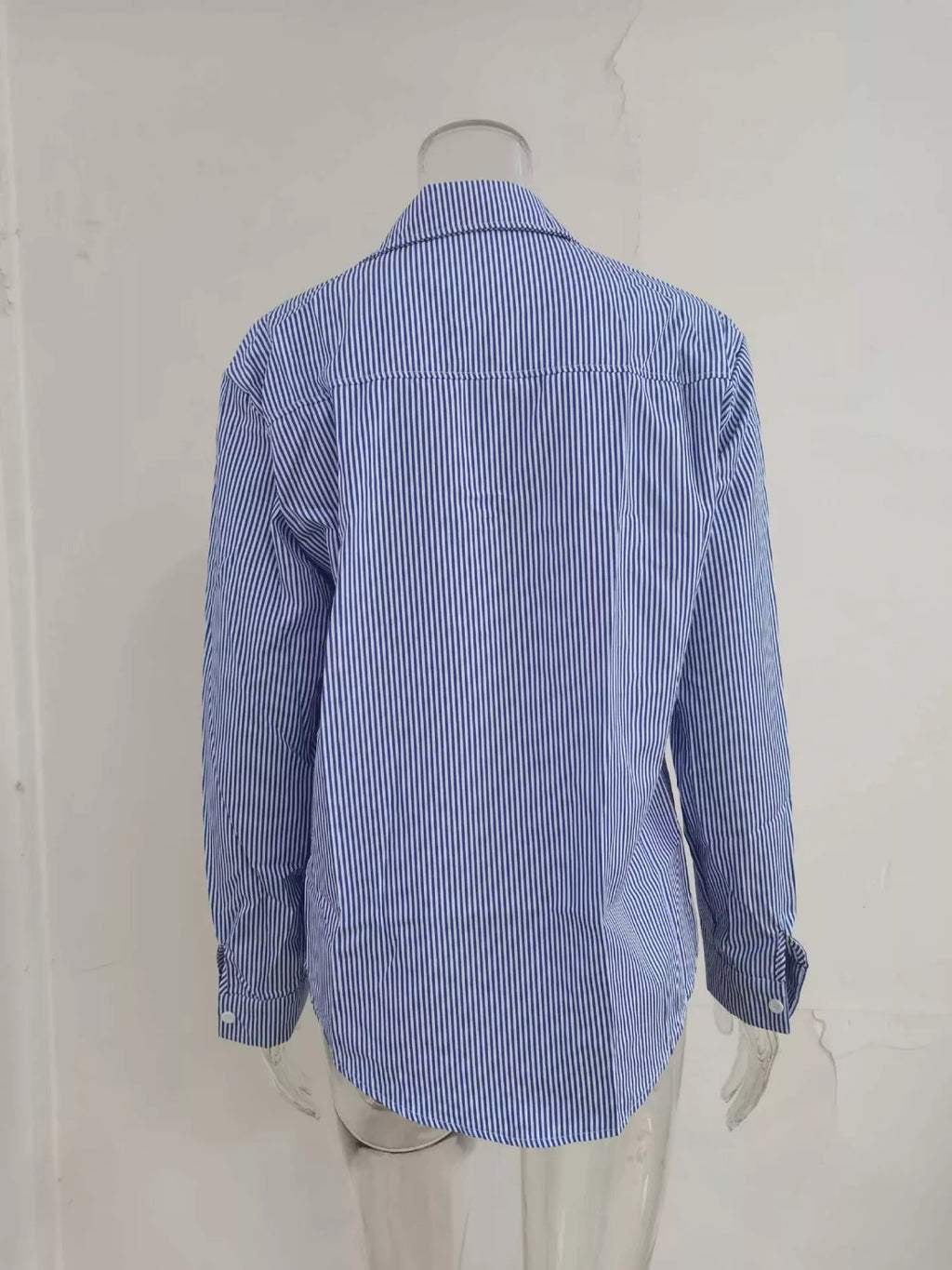 Striped Button-down Relaxed Fit Shirt (3)
