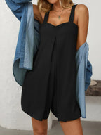 Sweetheart Neck Wide Strap Romper Pockets (6)