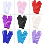 Bridal Wedding Gloves Short Satin Dress Cheongsam photo 3
