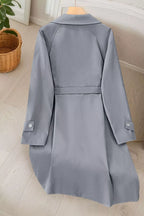 Wide Lapels Belt Trench Coat (15)