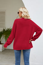 Open Front Long Sleeve Cardigan Pockets (10)