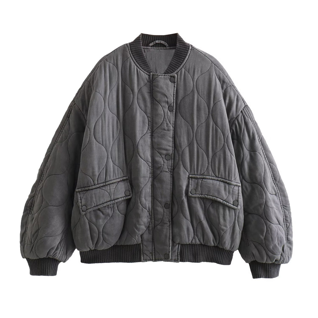 Wadded Jacket Loose photo 1