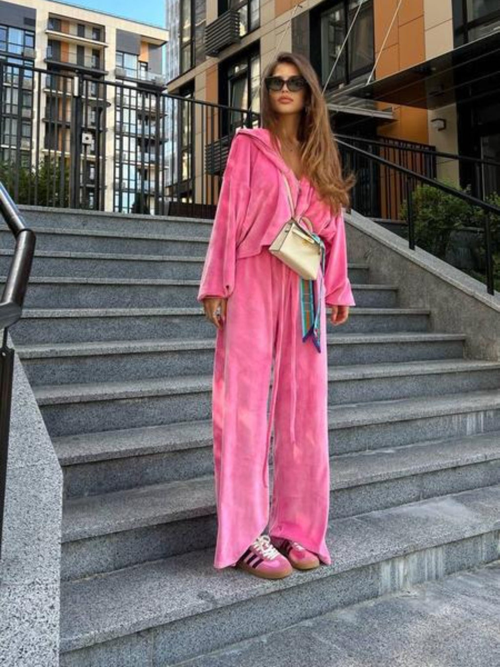 Hooded Jacket Pants Set (2)