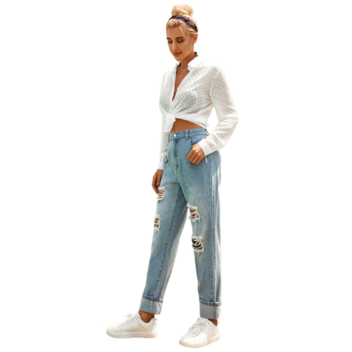 High Waist Jeans photo 5