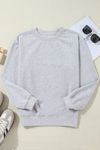 Round Neck Long Sleeve Sweatshirt (3)
