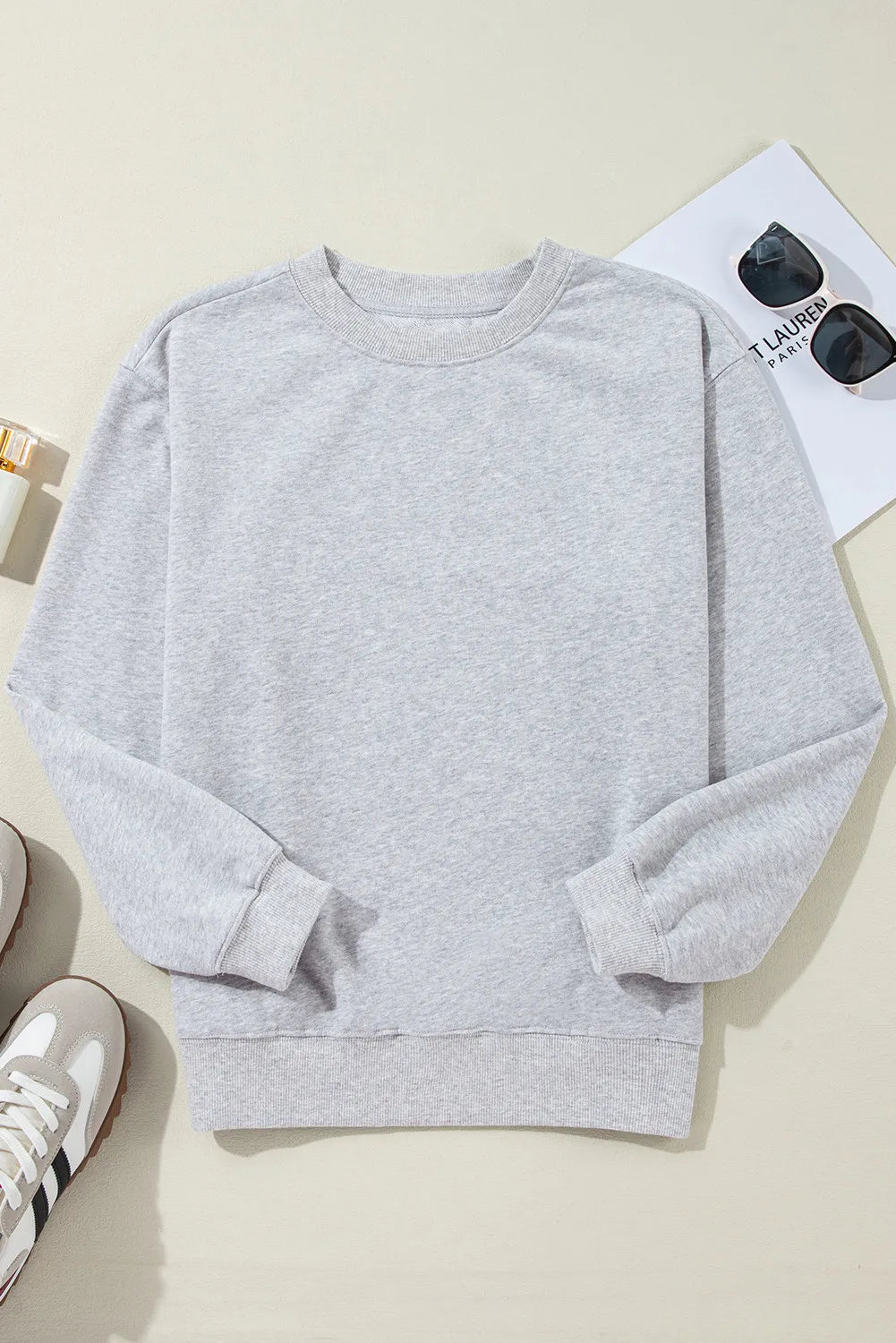 Round Neck Long Sleeve Sweatshirt (3)