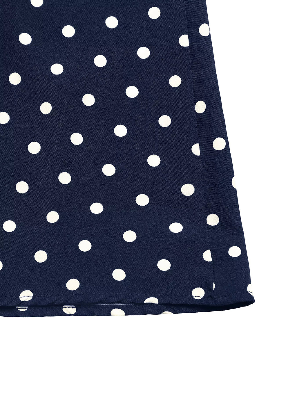 Polka Dot Tube A-line Dress (9)