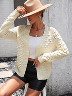 Open Front Long Sleeve Cardigan (6)