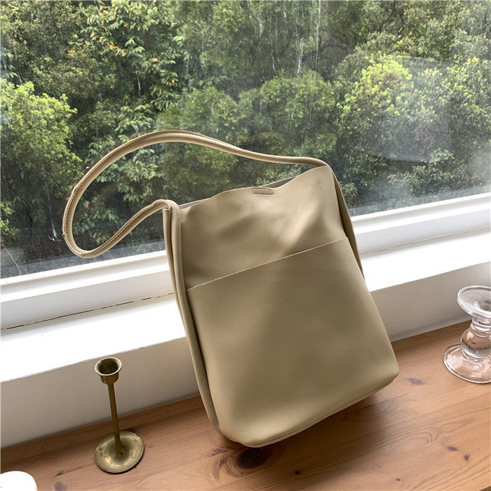 Simple Shoulder Bag variant CJBHNSNS22572-Beige