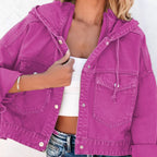Hooded Dropped Shoulder Denim Jacket (5)