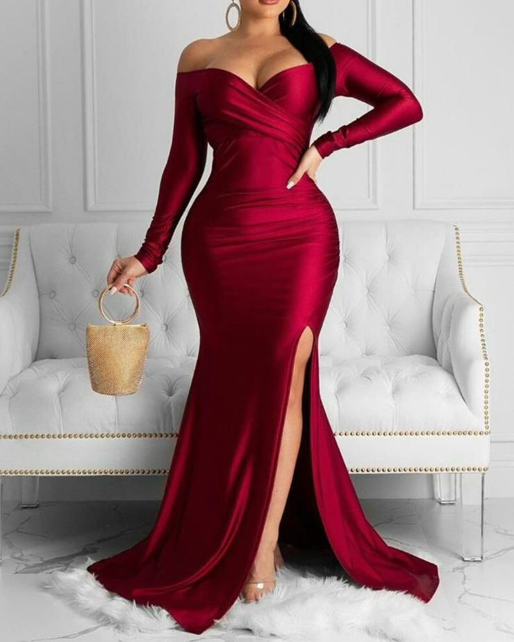 Nightclub V-neck Dress photo 1